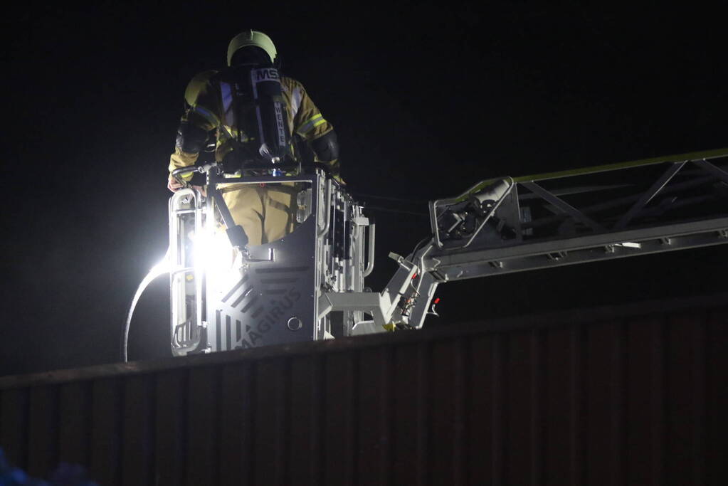 Grote inzet voor brand in witgoed bedrijf