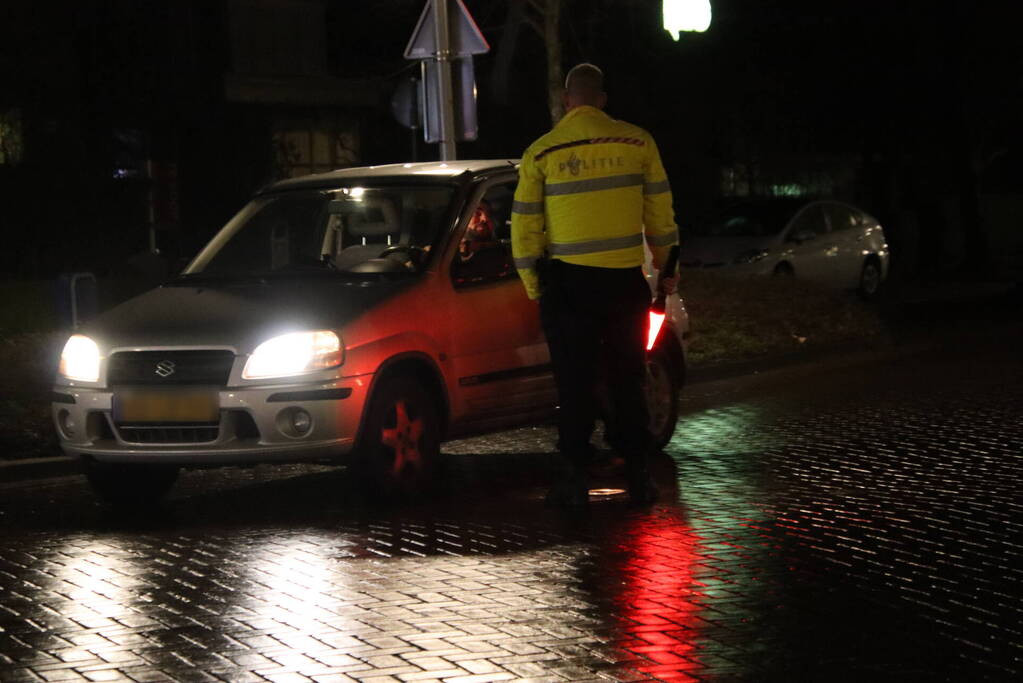 Alcoholcontrole op meerdere locaties