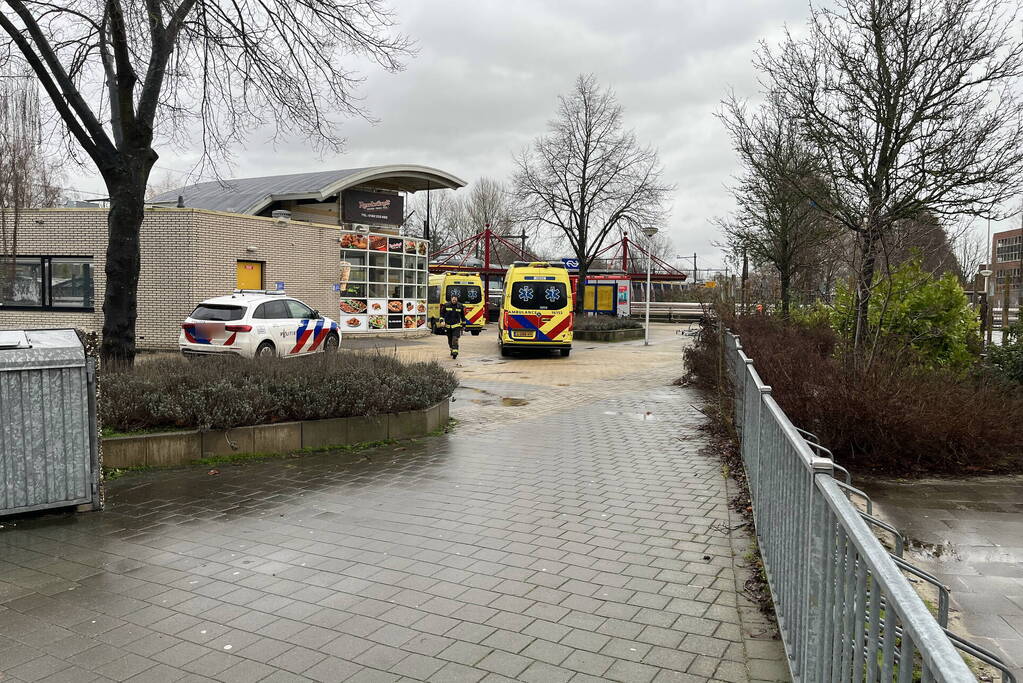 Treinverkeer stil na ongeval bij station