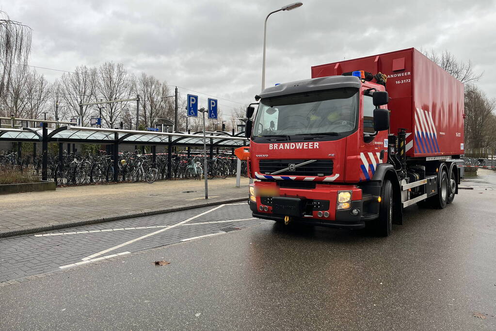 Treinverkeer stil na ongeval bij station
