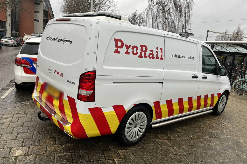 Treinverkeer stil na ongeval bij station