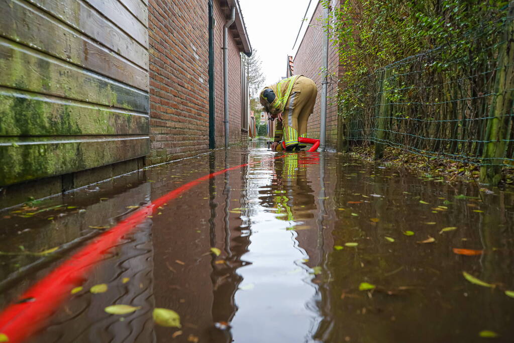 Flinke water overlast door regenbui