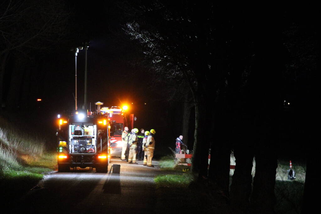 Spullen aangetroffen in het water