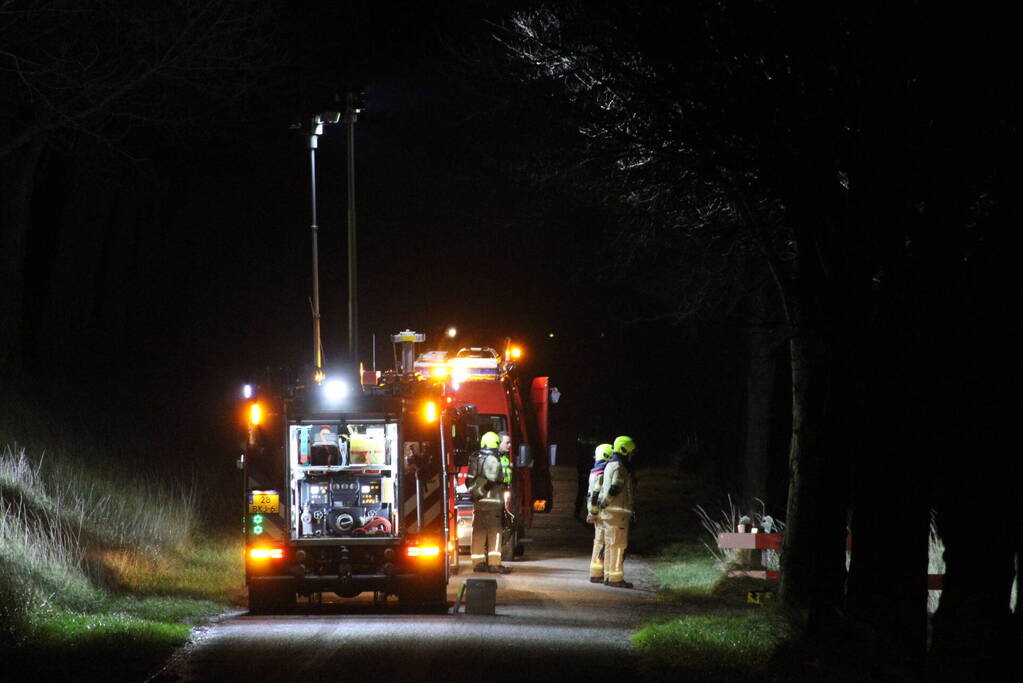 Spullen aangetroffen in het water