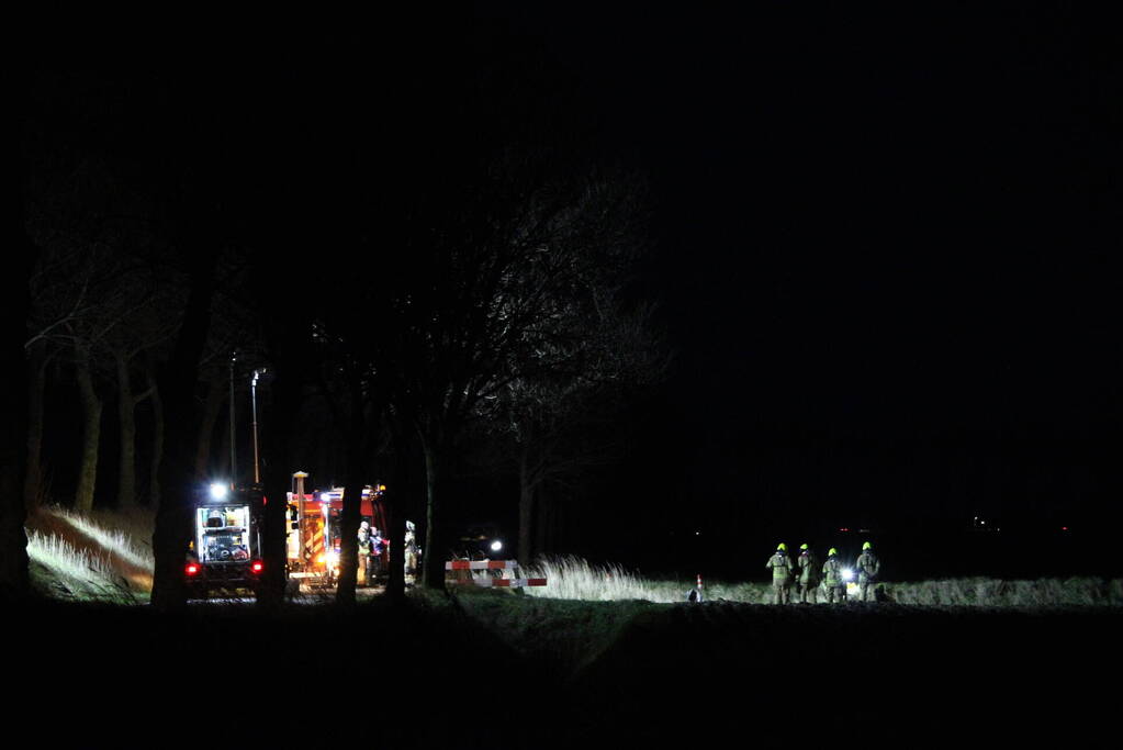 Spullen aangetroffen in het water