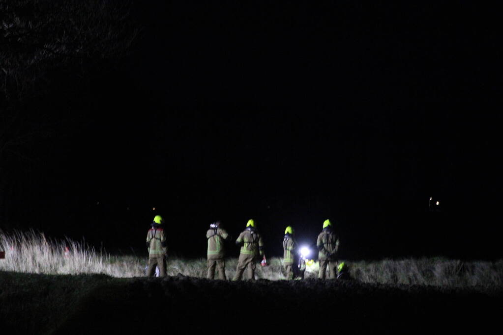 Spullen aangetroffen in het water