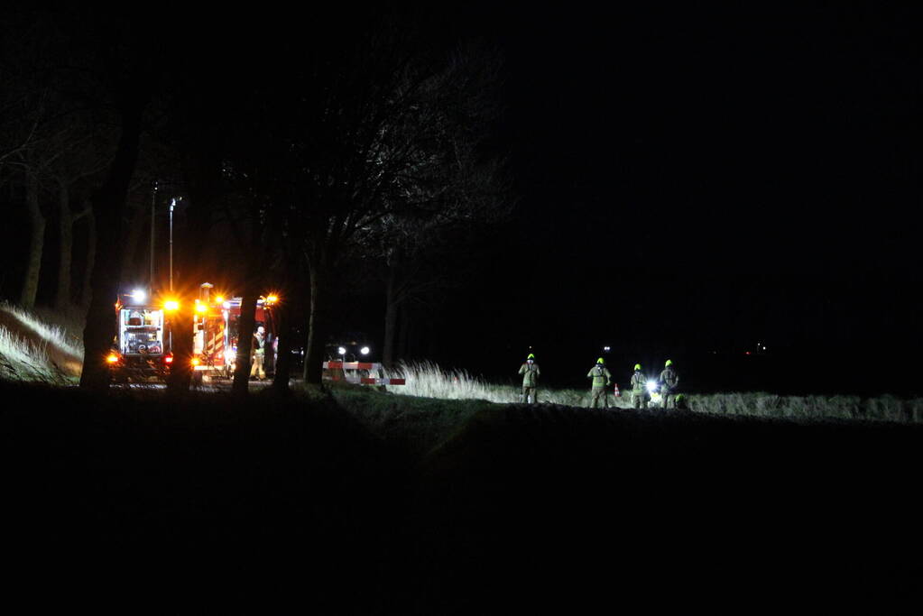 Spullen aangetroffen in het water