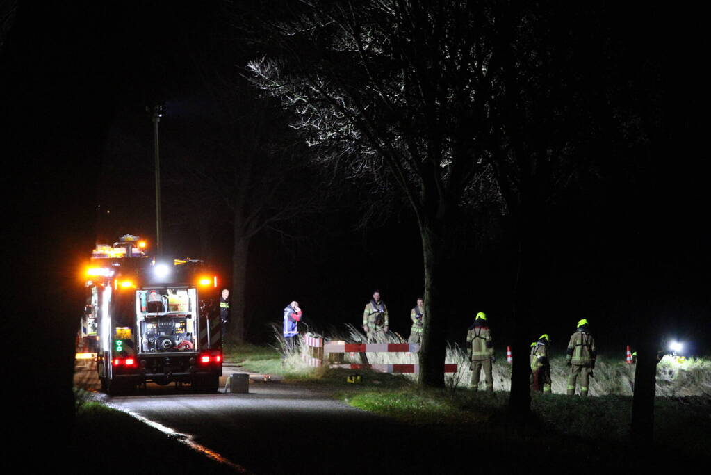Spullen aangetroffen in het water