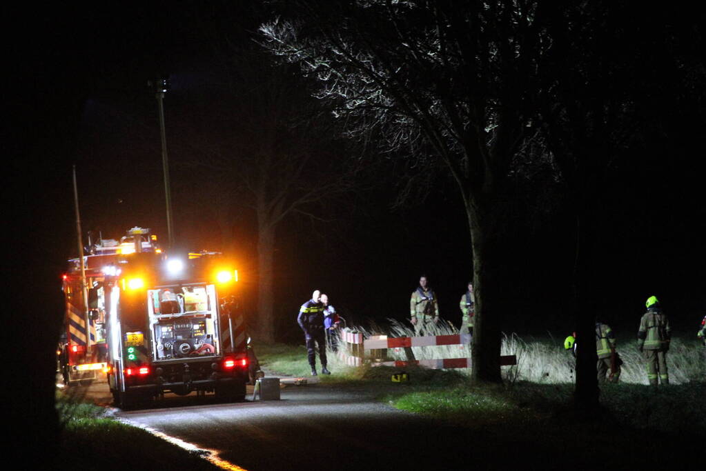 Spullen aangetroffen in het water
