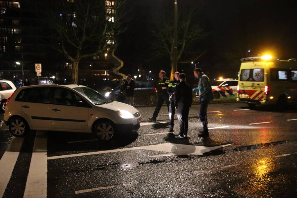 Automobilist ziet voetganger over het hoofd