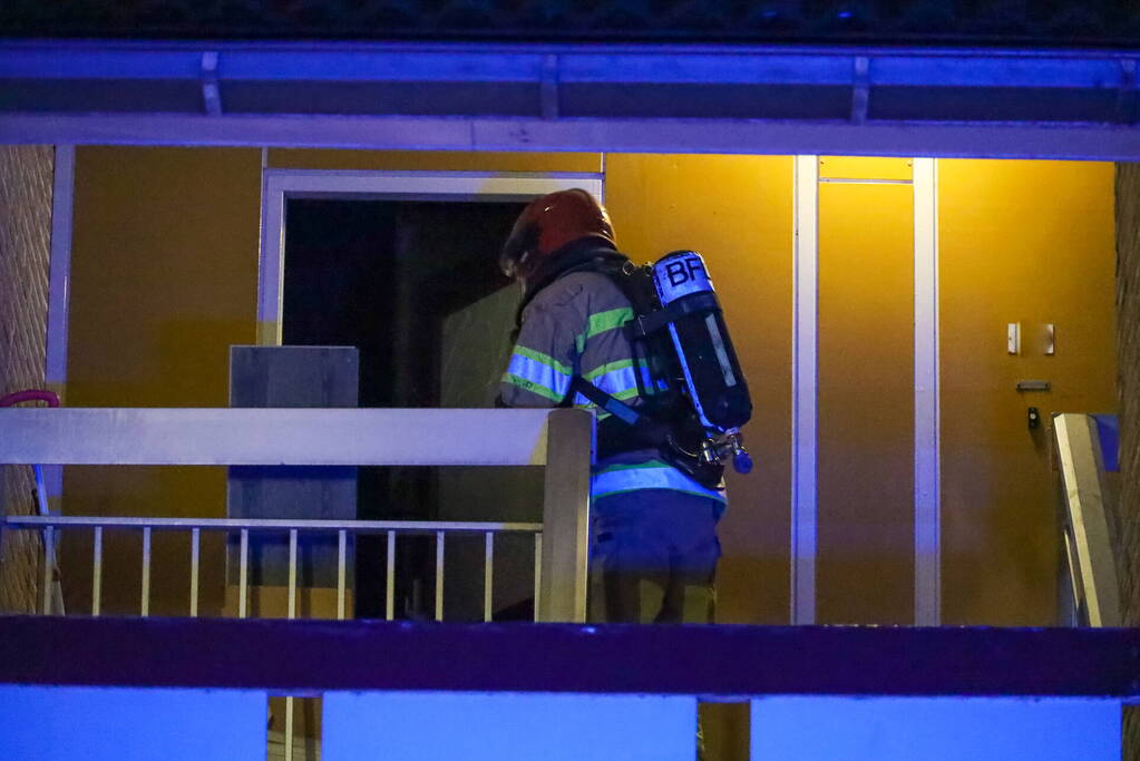 Matras in slaapkamer vliegt in brand