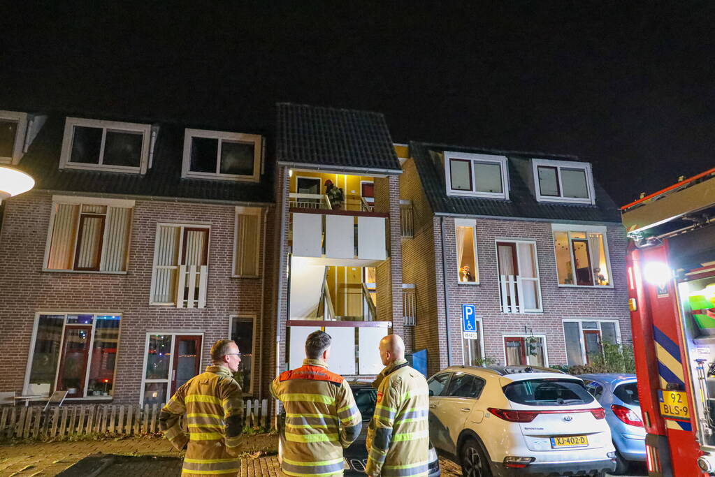 Matras in slaapkamer vliegt in brand
