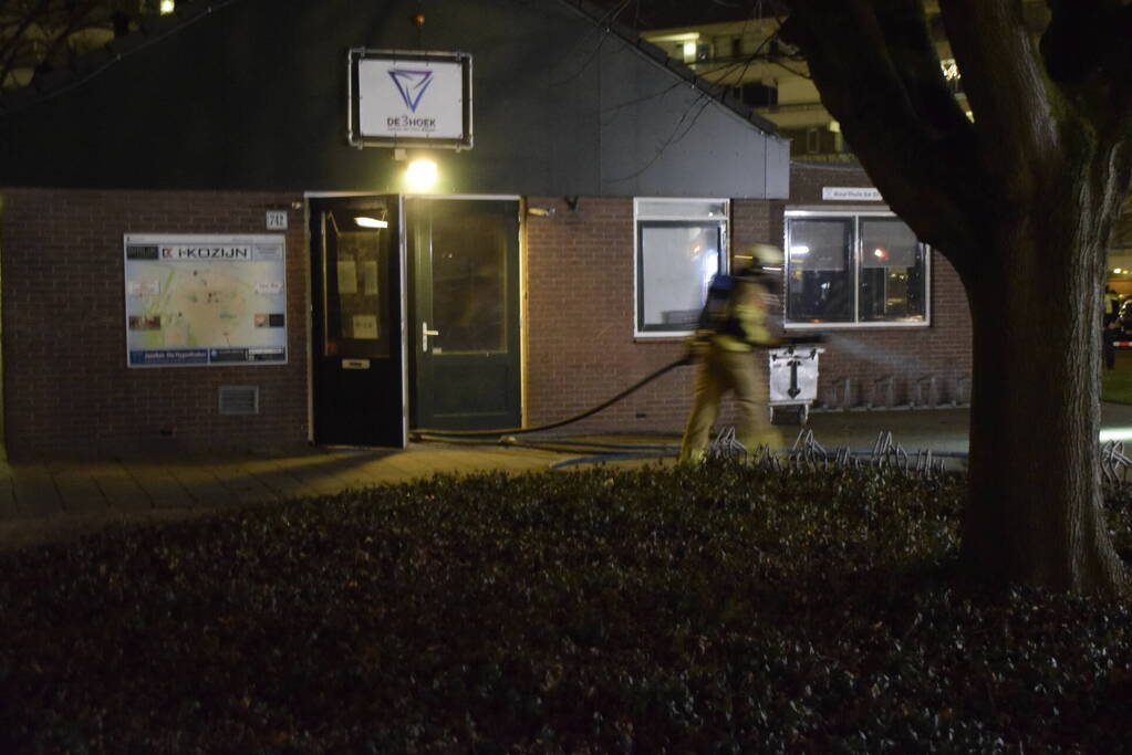 Veel schade bij brand in buurthuis