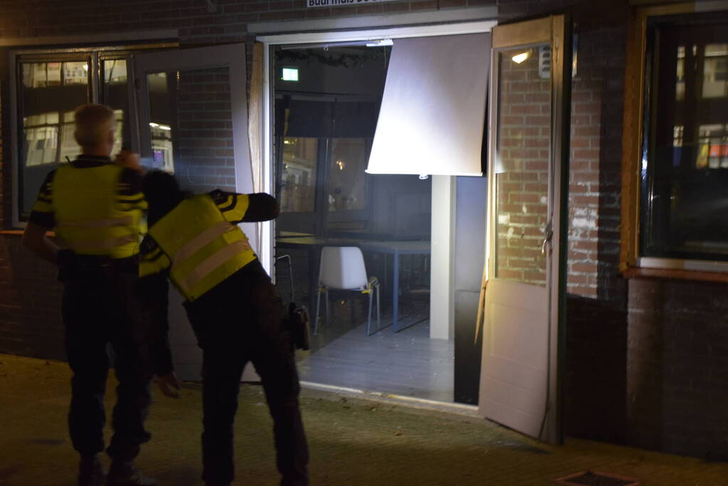 Veel schade bij brand in buurthuis