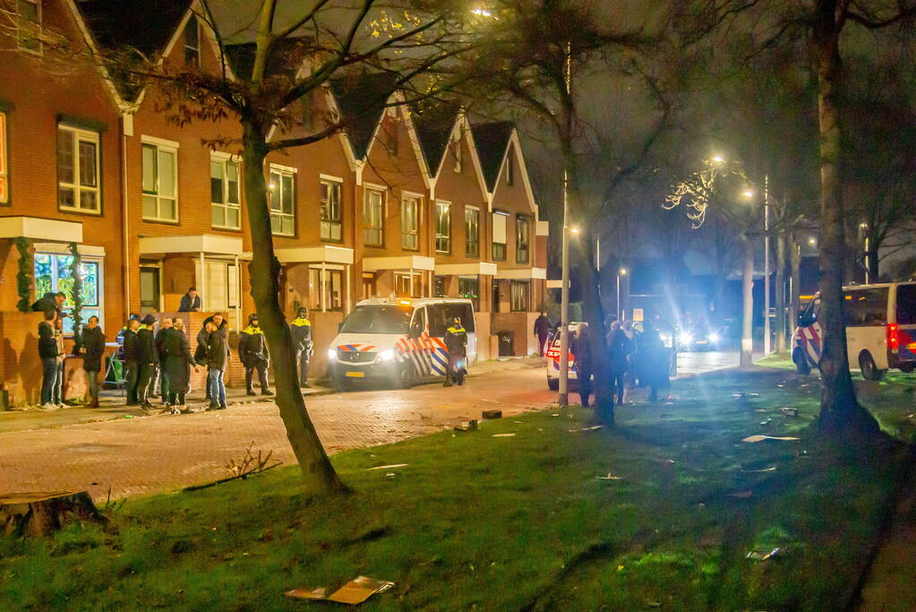 Veel politie op de been bij melding steekpartij