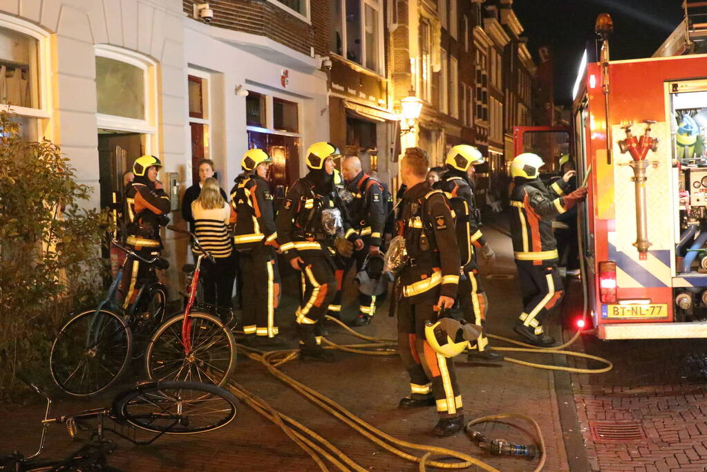 Brand in woning snel onder controle
