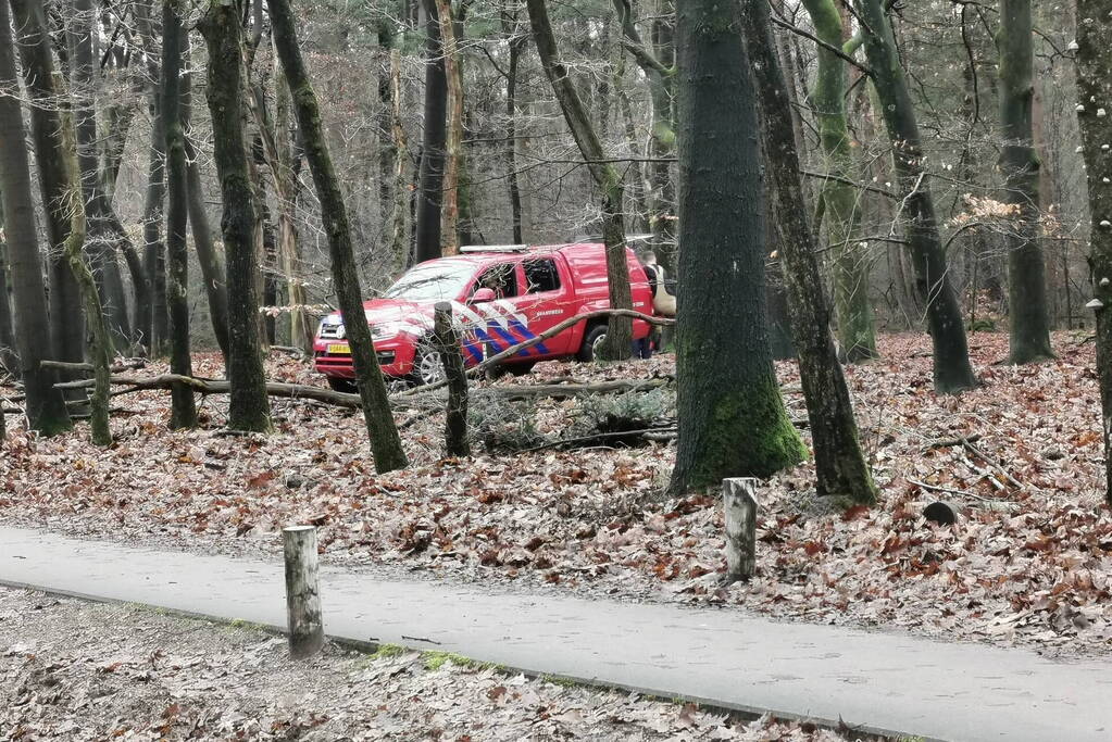 Mountainbikers vinden onwel geworden mountainbiker en overlijdt