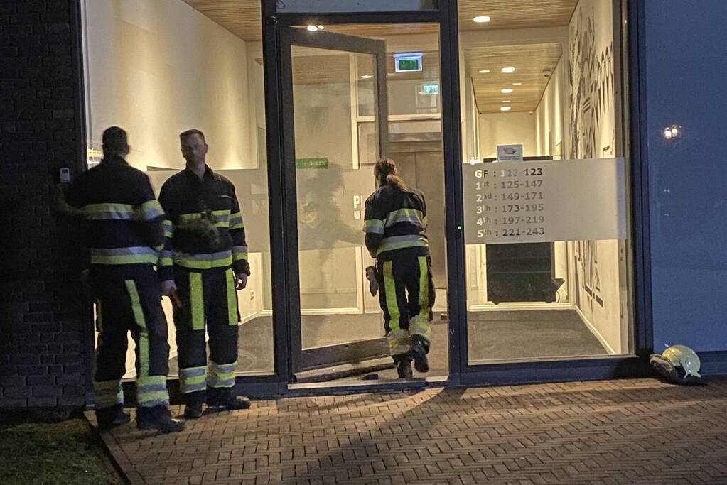 Vergeten pannetje op het vuur zorgt voor inzet brandweer