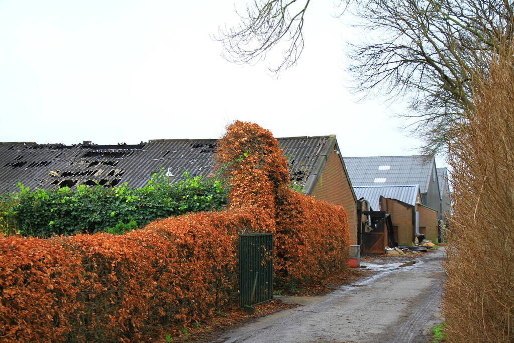 Ravage is enorm na verwoestende brand