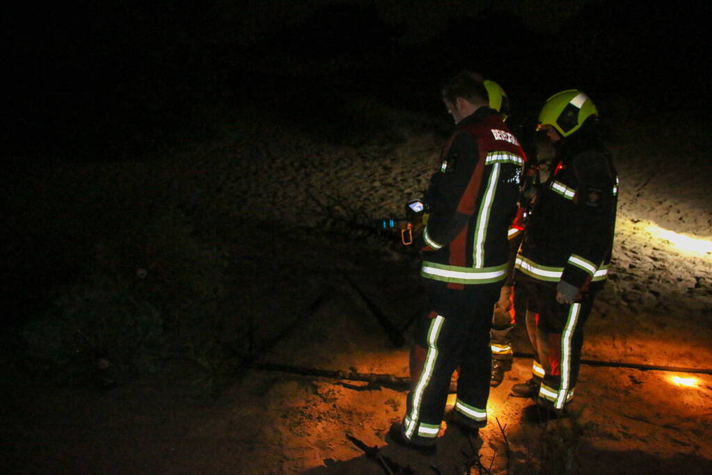 Meerdere kerstbomen in brand gestoken in duingebied