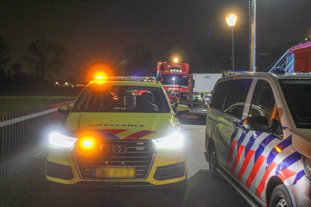 Circus artiest van hoogte gevallen