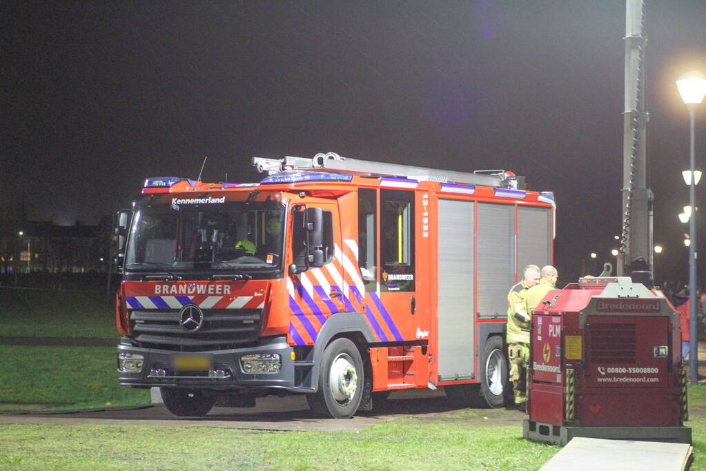 Circus artiest van hoogte gevallen