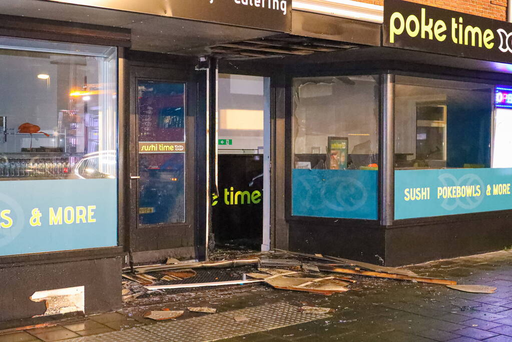 Veel schade bij brand in horecagelegenheid