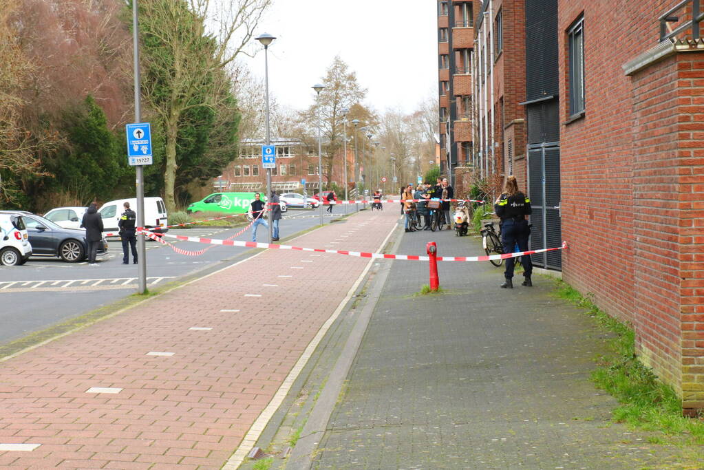Geparkeerde auto beschoten
