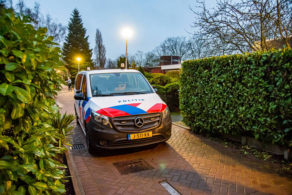 Woningbrand bleek open haard