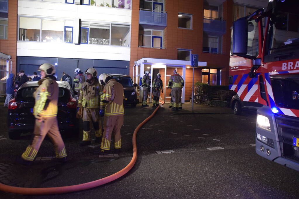 Appartementen ontruimd door brand