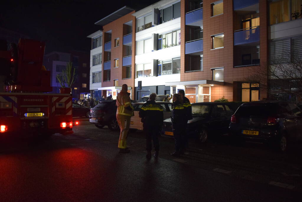 Appartementen ontruimd door brand