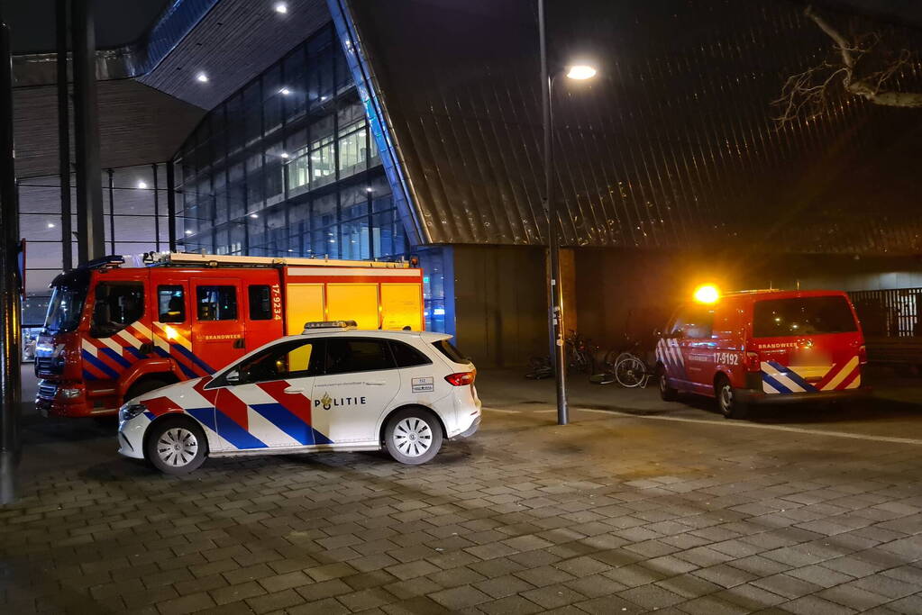 Onderzoek naar rookontwikkeling in trein