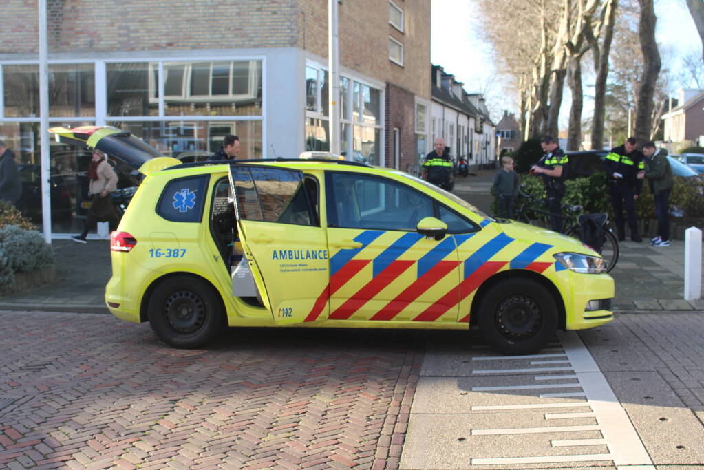 Fietser gewond bij aanrijding met auto