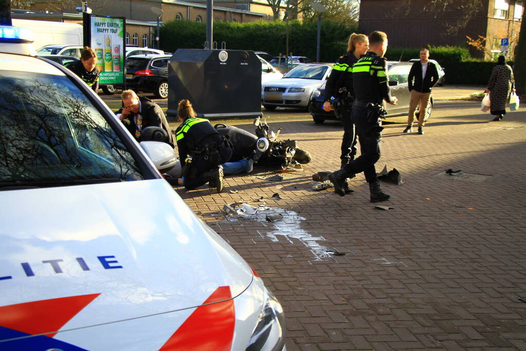 Scooterrijder overleden na aanrijding met auto