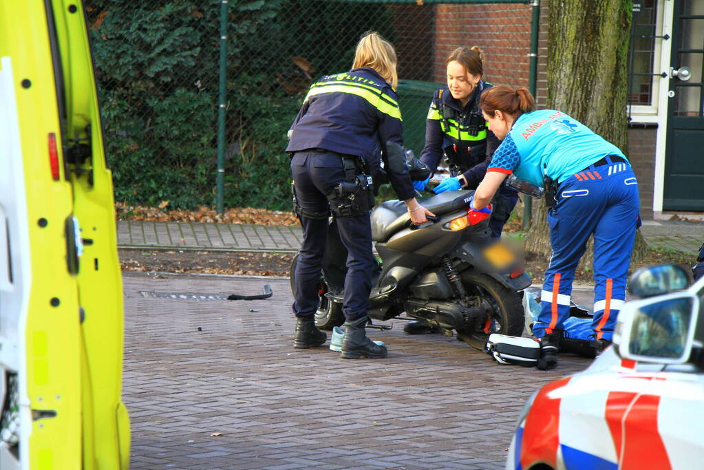 Scooterrijder overleden na aanrijding met auto