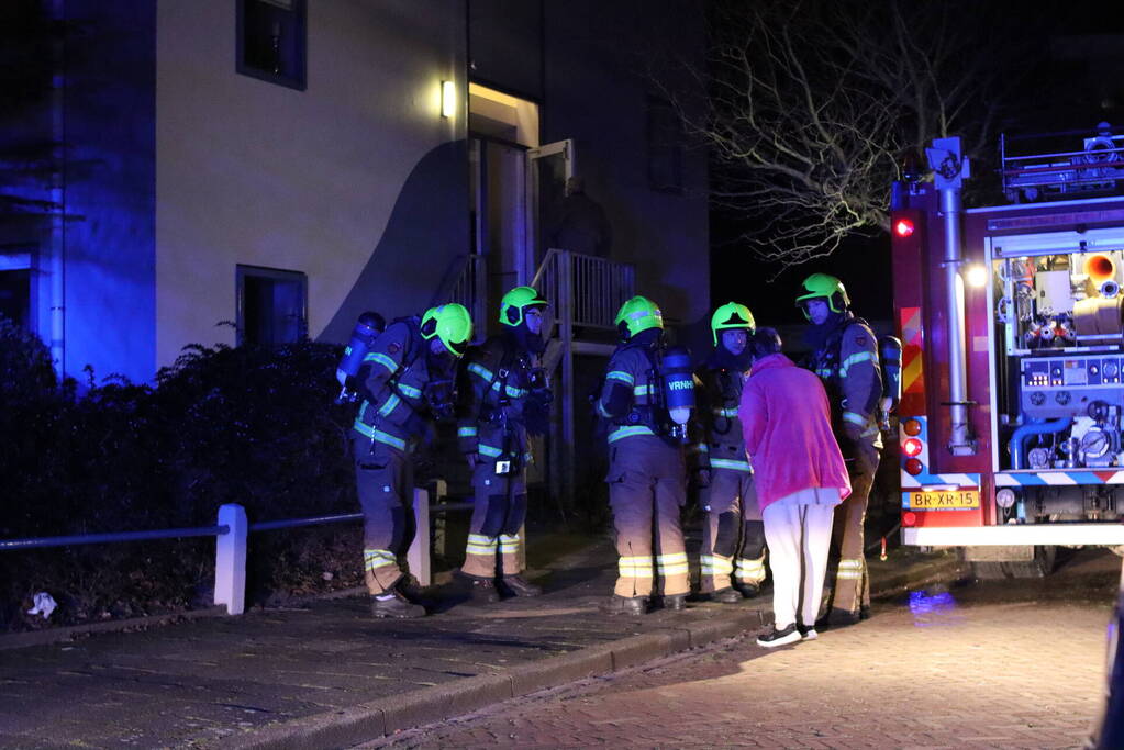 Brand in appartement zorgcomplex
