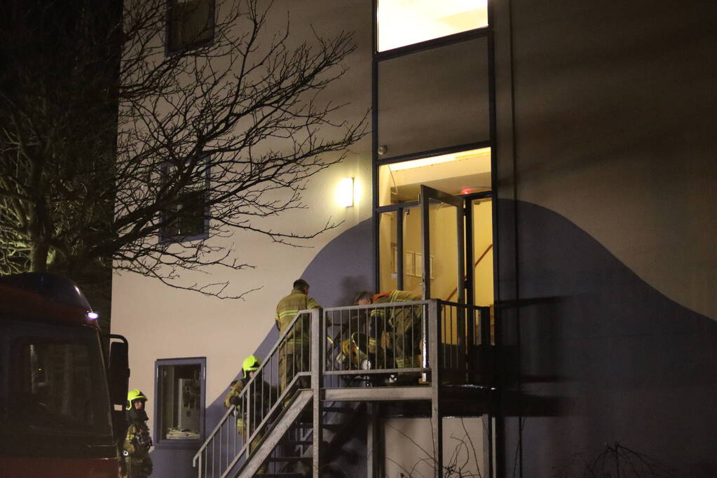 Brand in appartement zorgcomplex