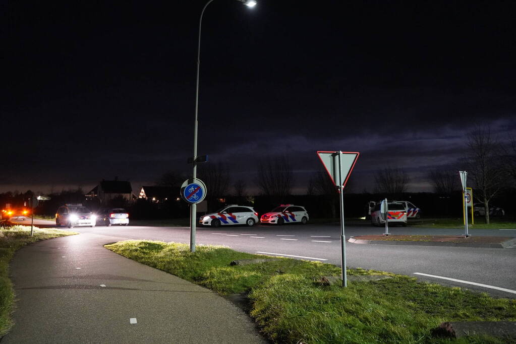 Grote politie-inzet in woonwijk