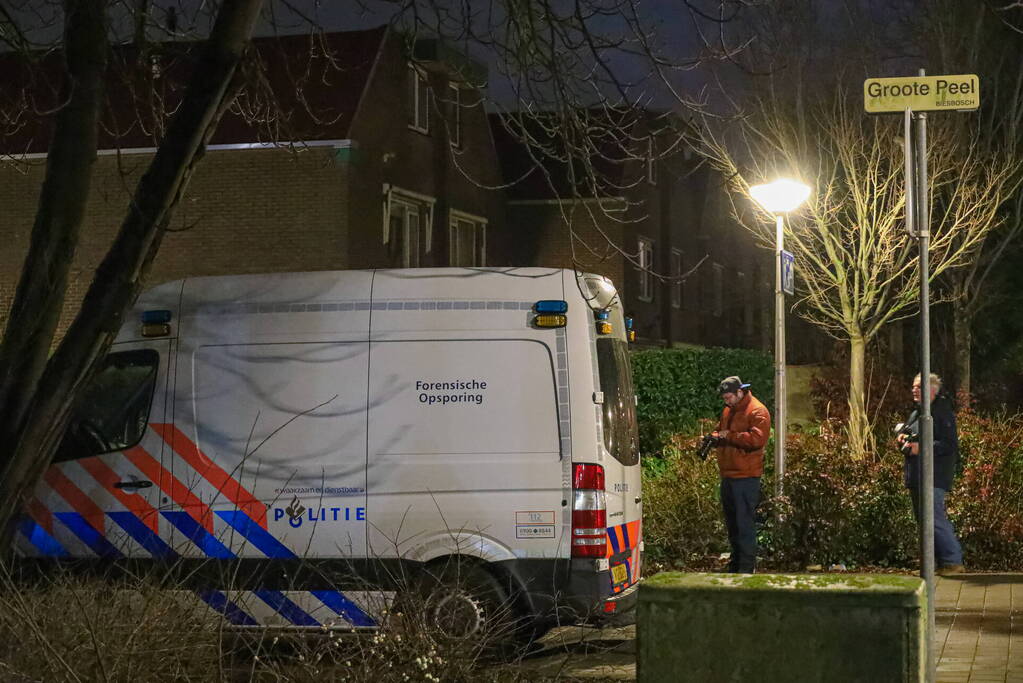 Overlopen inbrekers steken persoon neer