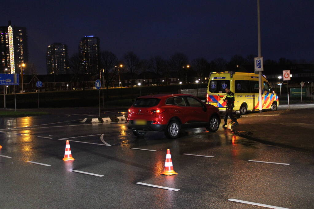 Overstekende voetganger aangereden