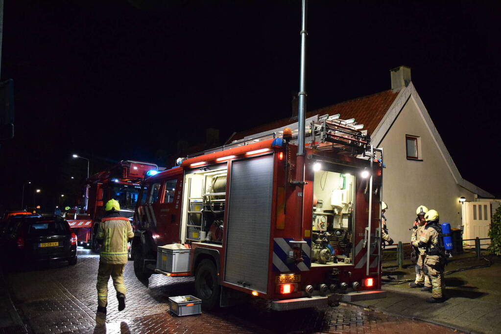 Schoorsteenbrand snel onder controle