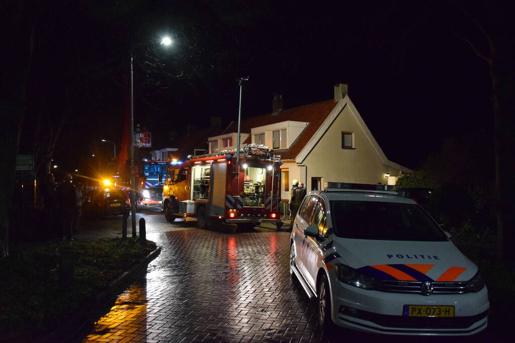 Schoorsteenbrand snel onder controle