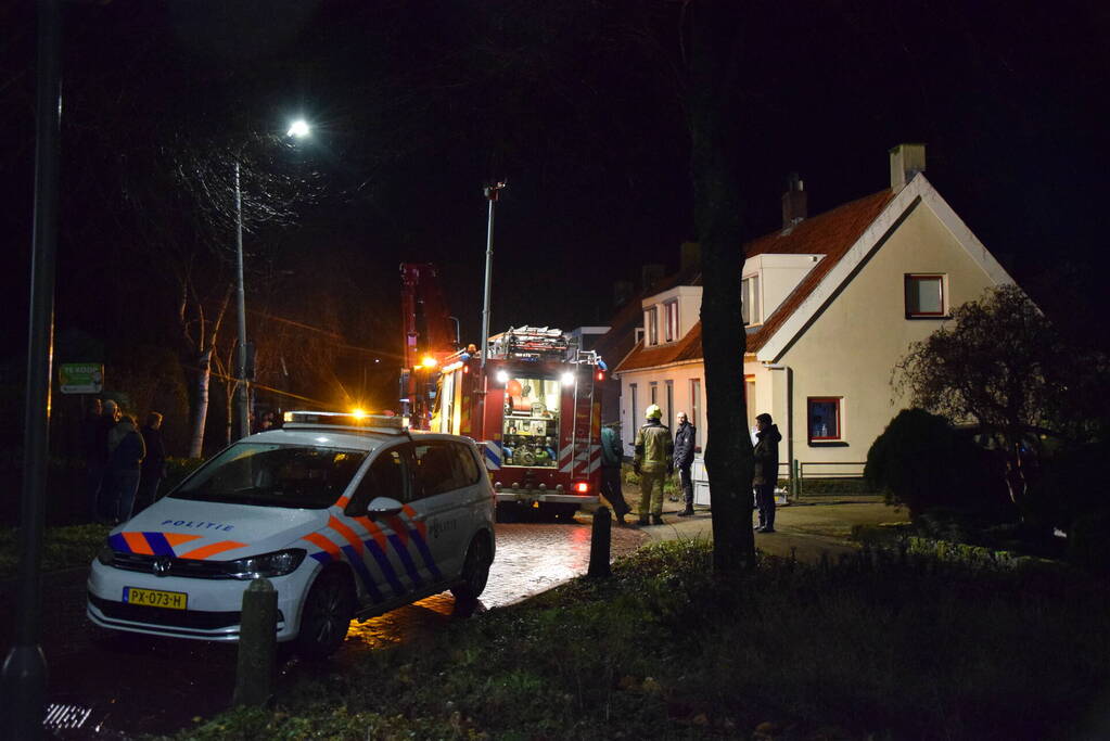 Schoorsteenbrand snel onder controle