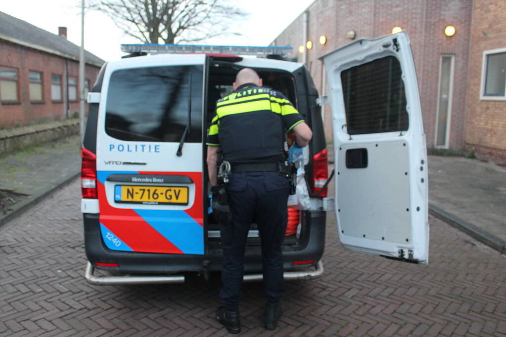 Brand in schoolgebouw