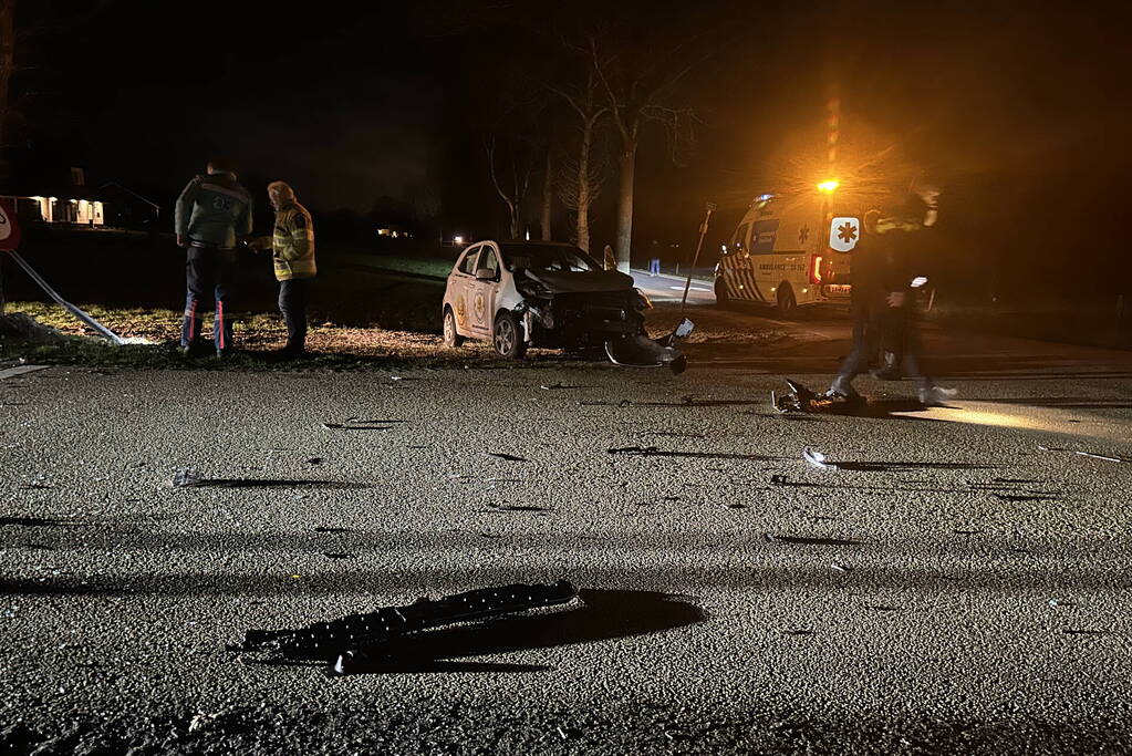 Veel schade bij ongeval