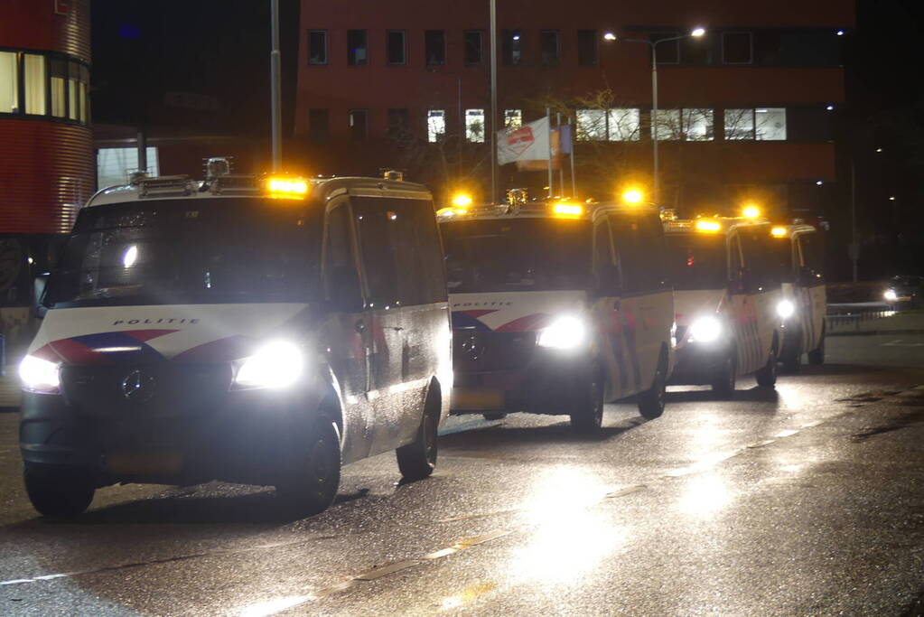 Veel politie op de been bij FC Den Bosch tegen Ajax