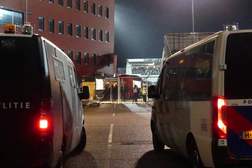 Veel politie op de been bij FC Den Bosch tegen Ajax