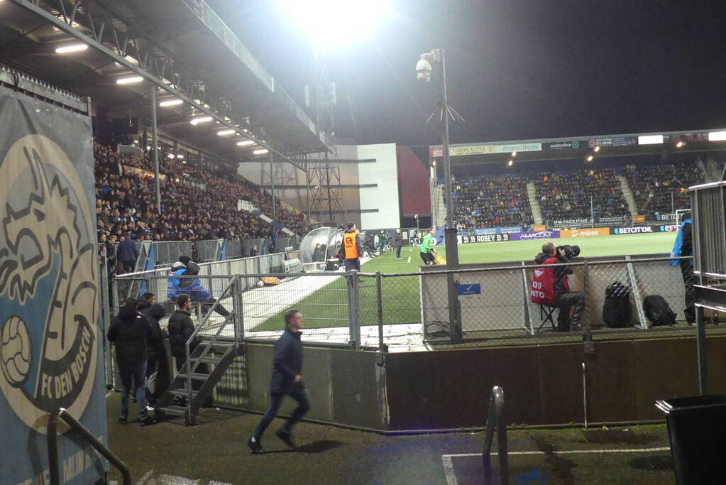 Veel politie op de been bij FC Den Bosch tegen Ajax