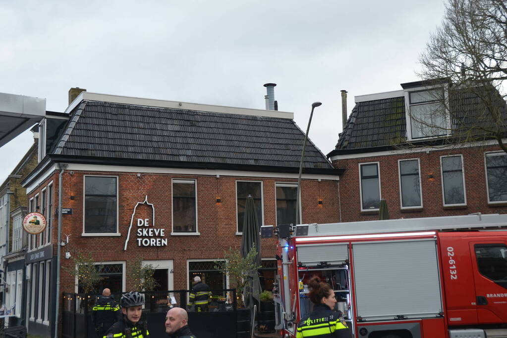 Brand in keuken van bovenwoning