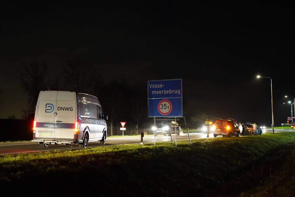 Veel schade bij kop-staart aanrijding